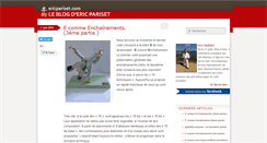 Desktop Screenshot of ericpariset.com